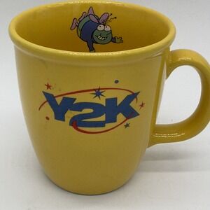 Y2k Vtg Mug Cup Coffee Tea Gonna Getcha Bug Hallmark Retro Collectible 4" Core